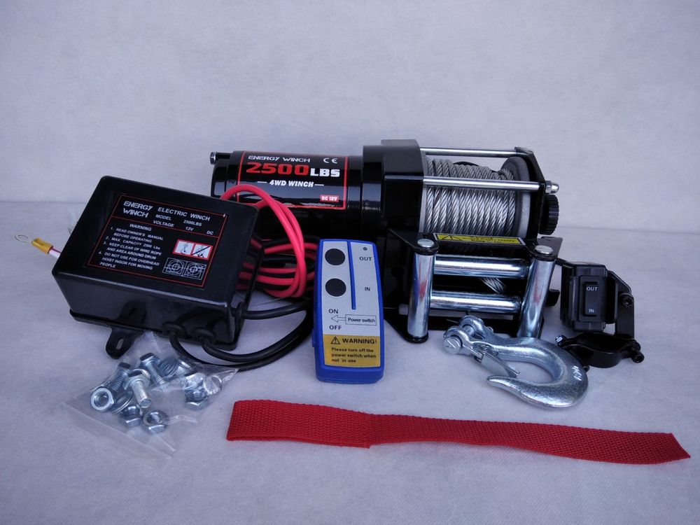 Лебідки ENERGY WINCH 12000F-SR 5.5 тон