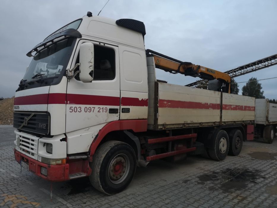 Volvo 2002 rok z HDS z przyczepą.