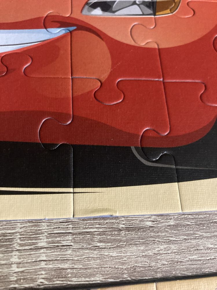 Puzzle 2 x 50 elementów Disney Auta Zygzak McQueen Trefl