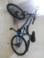 Bicicleta MTB com Suspensão Total Wet Stitch 2D roda 26"