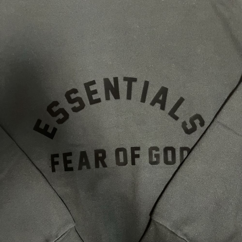 Худи essentials ss23 Black Core Collection fear of god