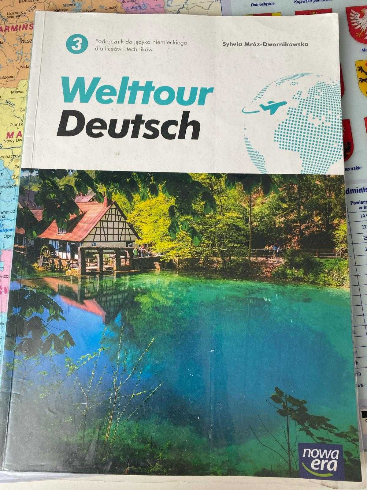 Podrecznik plus cwiczenia do niemieckiego. Welttour Deutsch 3