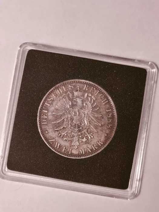 2 marki 1888 Fryderyk, Cesarstwo Niemieckie, Niemcy