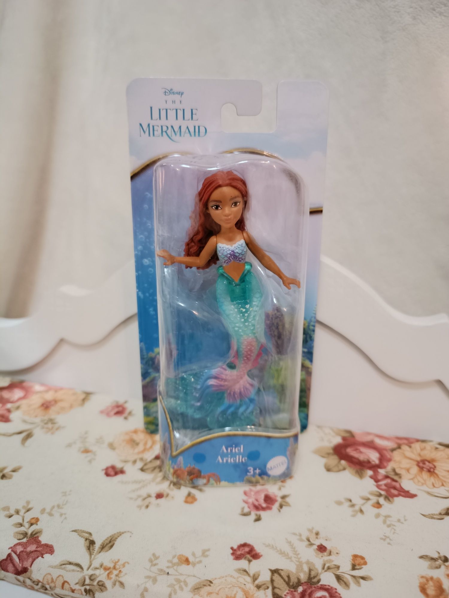 Figurka laleczka Disney mała syrenka Ariel Mattel mini Princess film