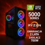 Komputer GAMINGOWY Ryzen 5 5600, RTX 5060, 32GB/1TB, 700W GWAR 2 lata