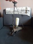 Stara lampa z okresu prl