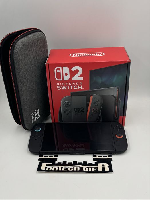Konsola Nintnedo Switch 2 + Etui + 22 Msce Gwarancji
