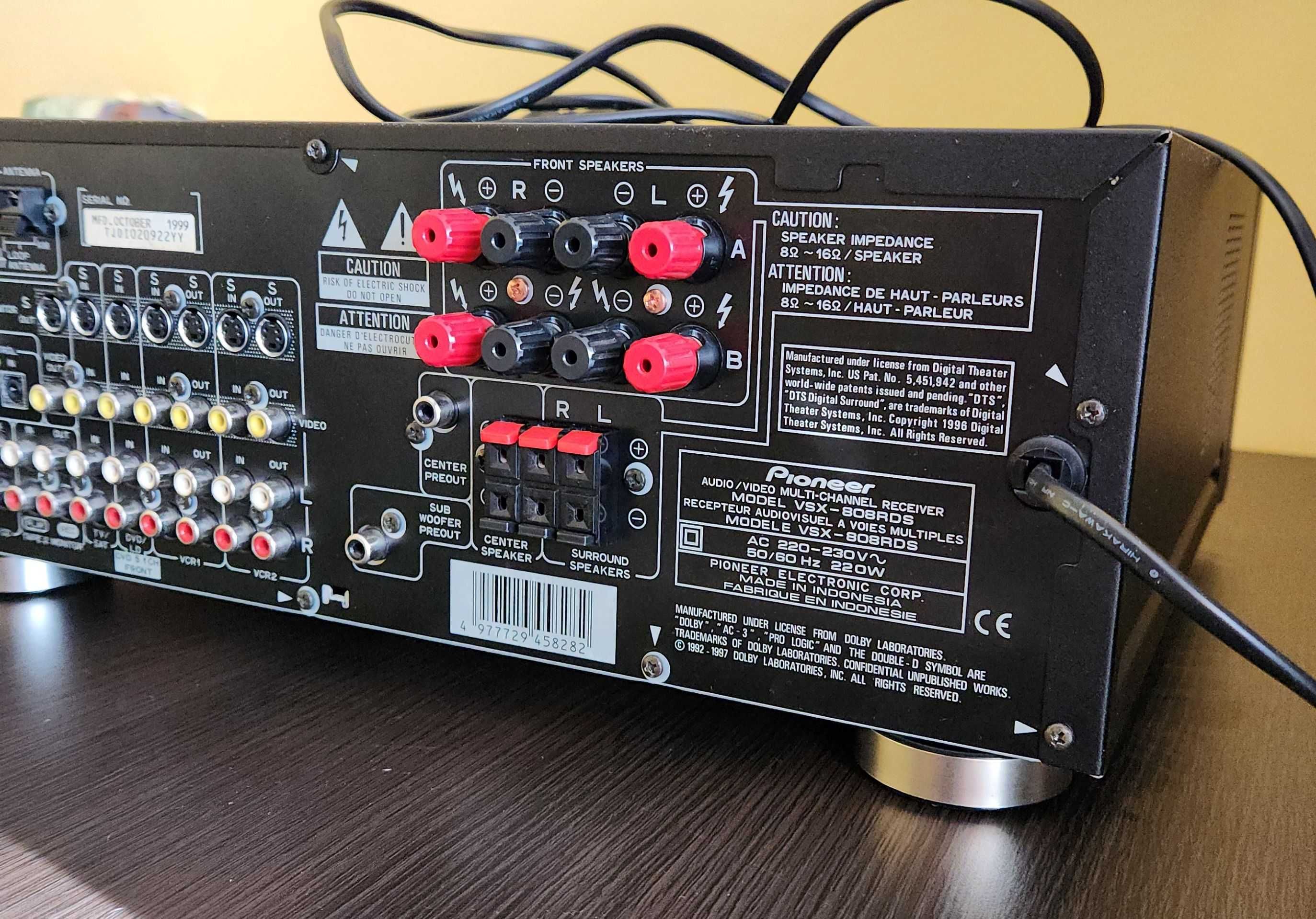Pioneer VSX-808 RDS Amplituner
