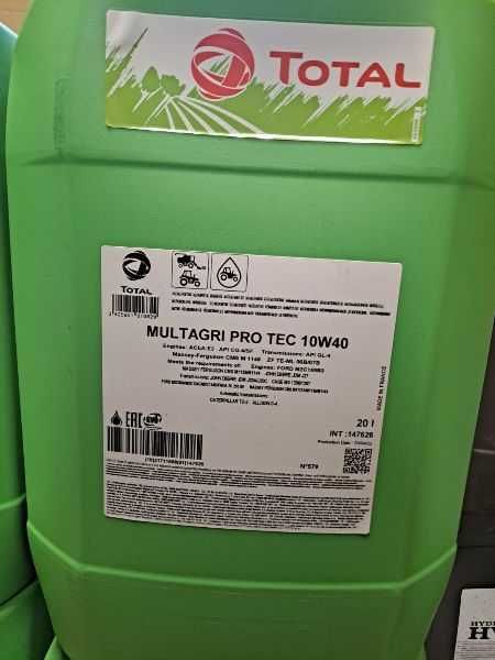 olej TOTAL multagri PRO TEC 10W40 20l.