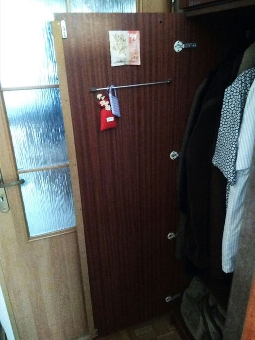 Szafa 2 Częściowa Mahoń Dodatki