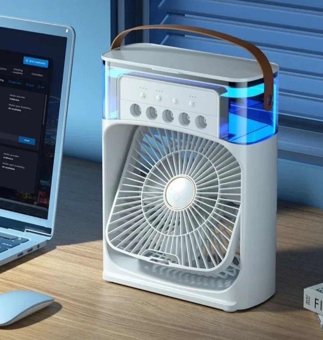 Вентилятор, кондиціонер, зволожувач  3 в 1 від usb Розпродаж!!