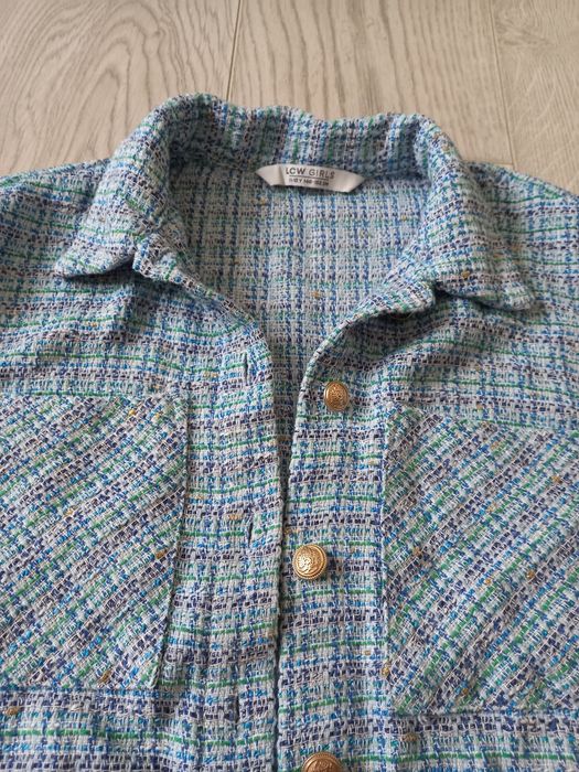 Пиджак рубашка на девочку 11-12лет