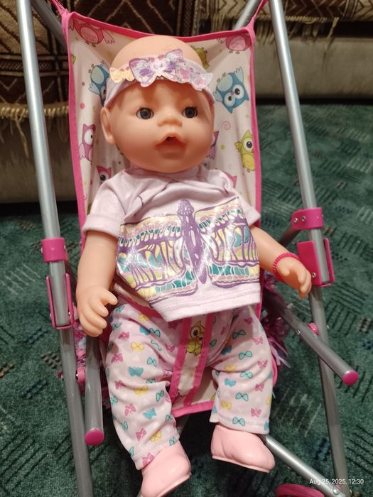 Коляска и пупс, Лялька та пупс у калясці іграшкові