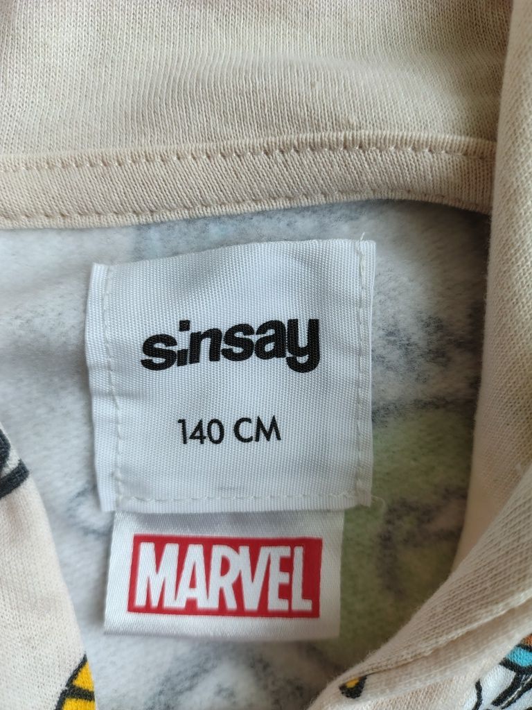 SINSAY MARVEL bluza dresowa 140