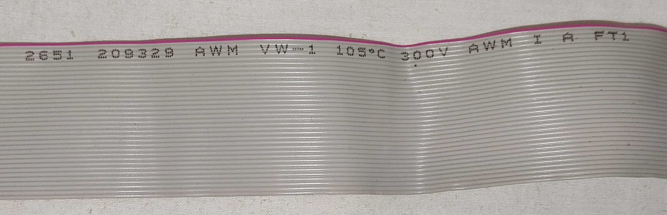 шлейф компьютерный б/у 2651 209329 AWM VW-1 300V FT1