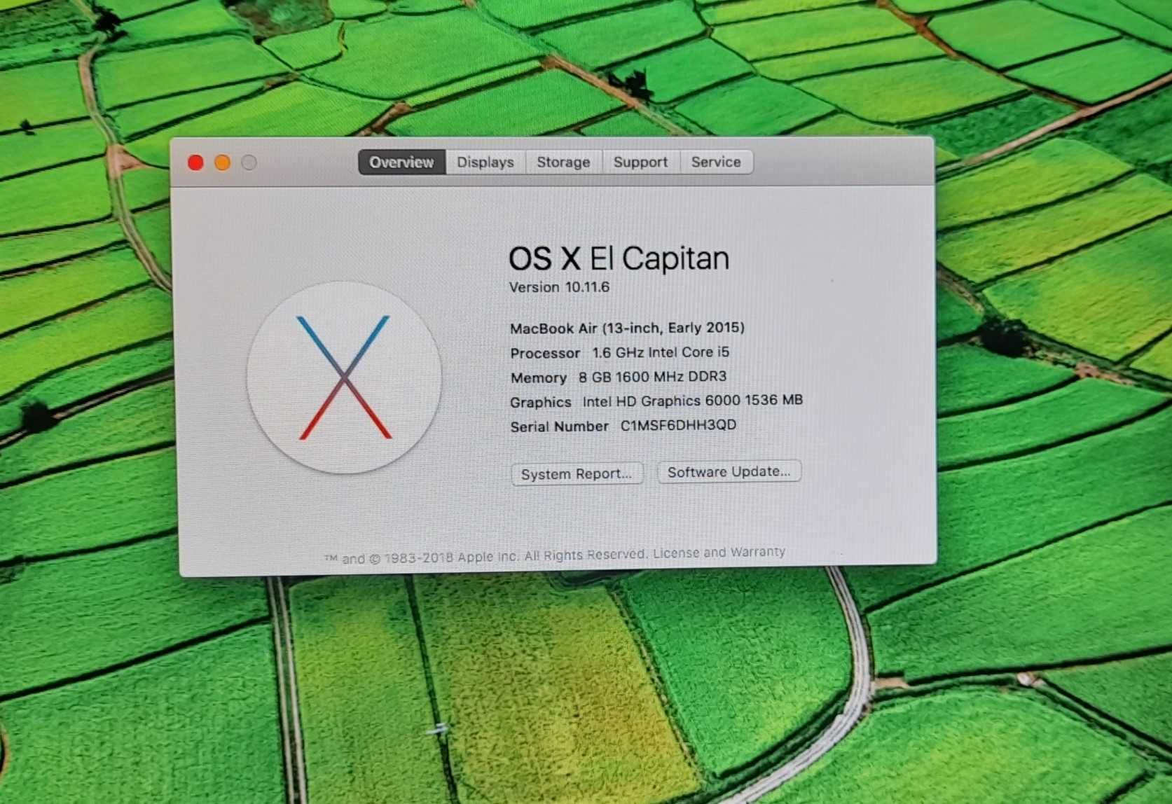 Apple Macbook Air 13” 2017r