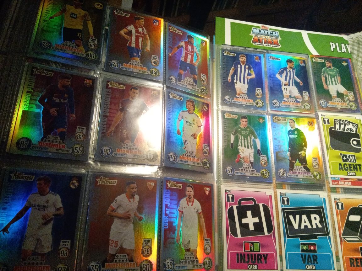 Álbum match attax 2021/2022