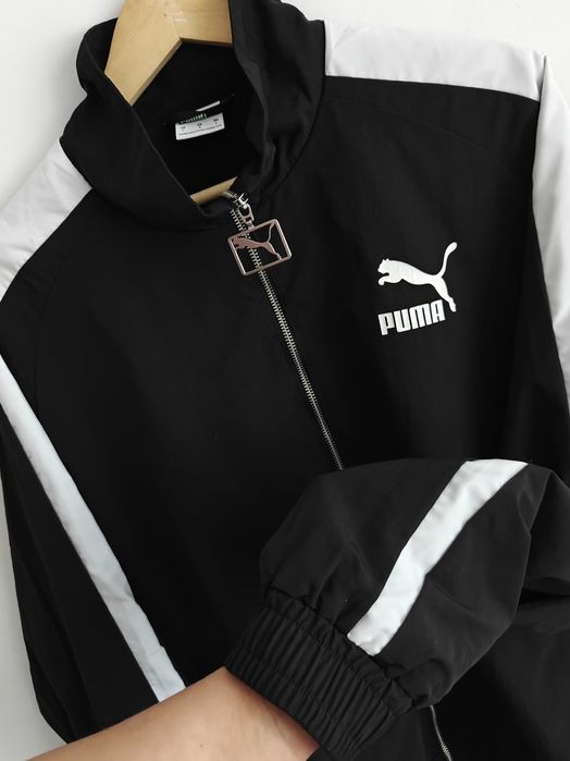 Puma bluza sportowa kurtka cienka męska L