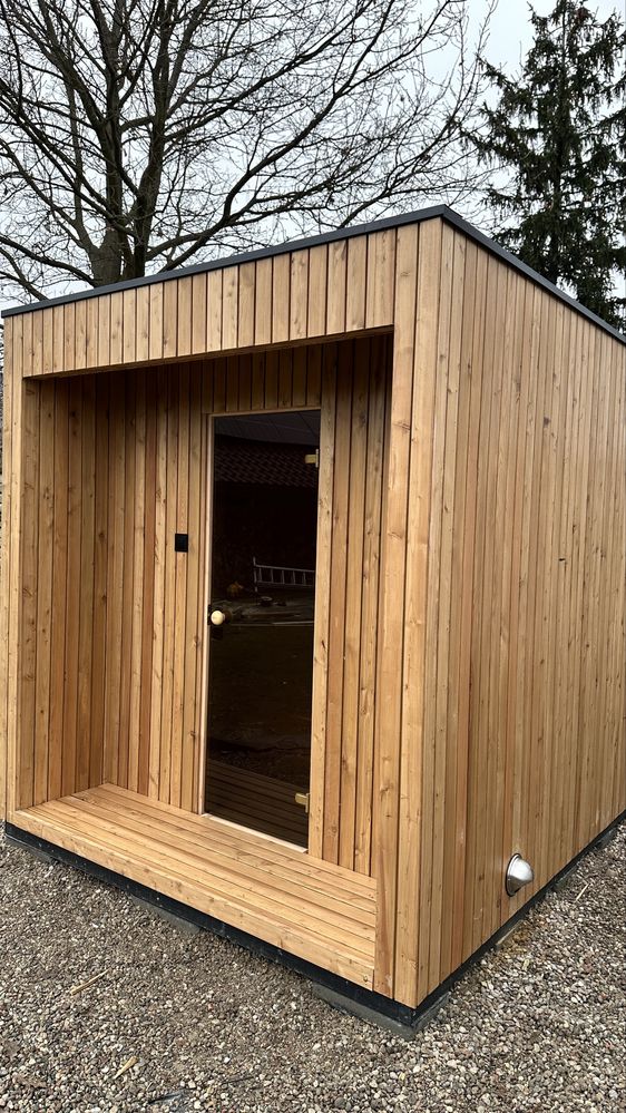 Sauna ogrodowa Modrzew