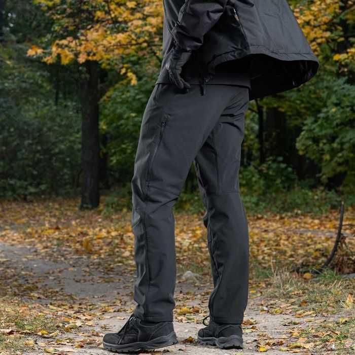 Штани чоловічі M-Tac Softshell Vent – ​​чорні. Розмір 38/32