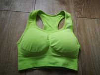 Biustonosz sportowy bezszwowy Compress Apple XS Gym Glamour