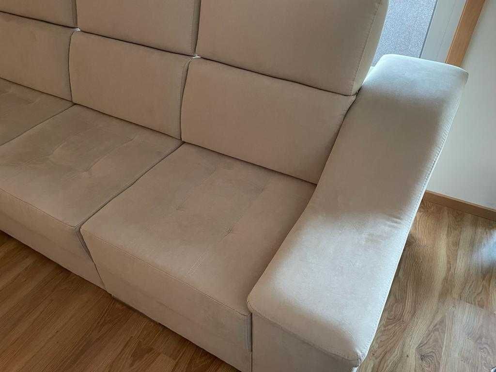 Sofá 3 L + Chaise Loungue