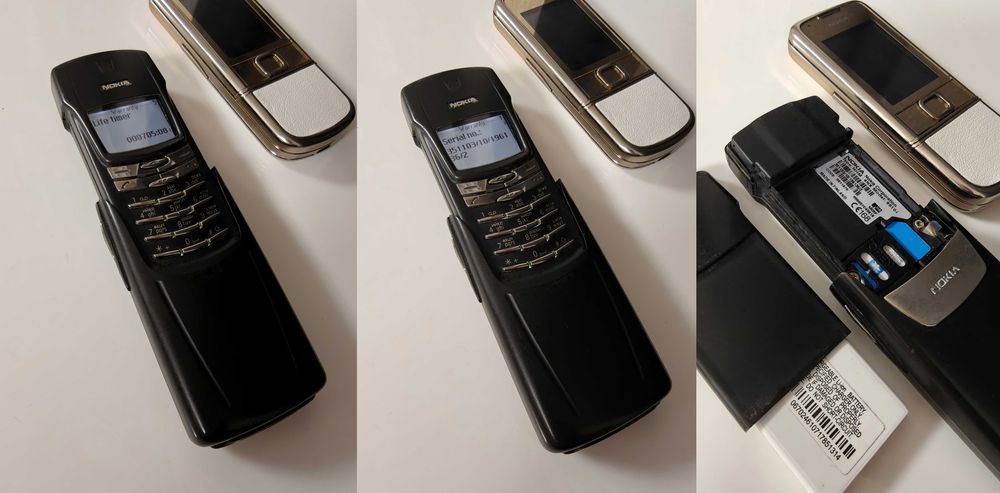 NOKIA 8910i BLACK TITANIUM ! Оригинал Made in Finland ! Аналог 8800 !