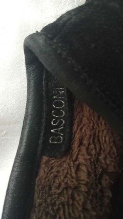 BASCONI замшевые утепленные ботинки