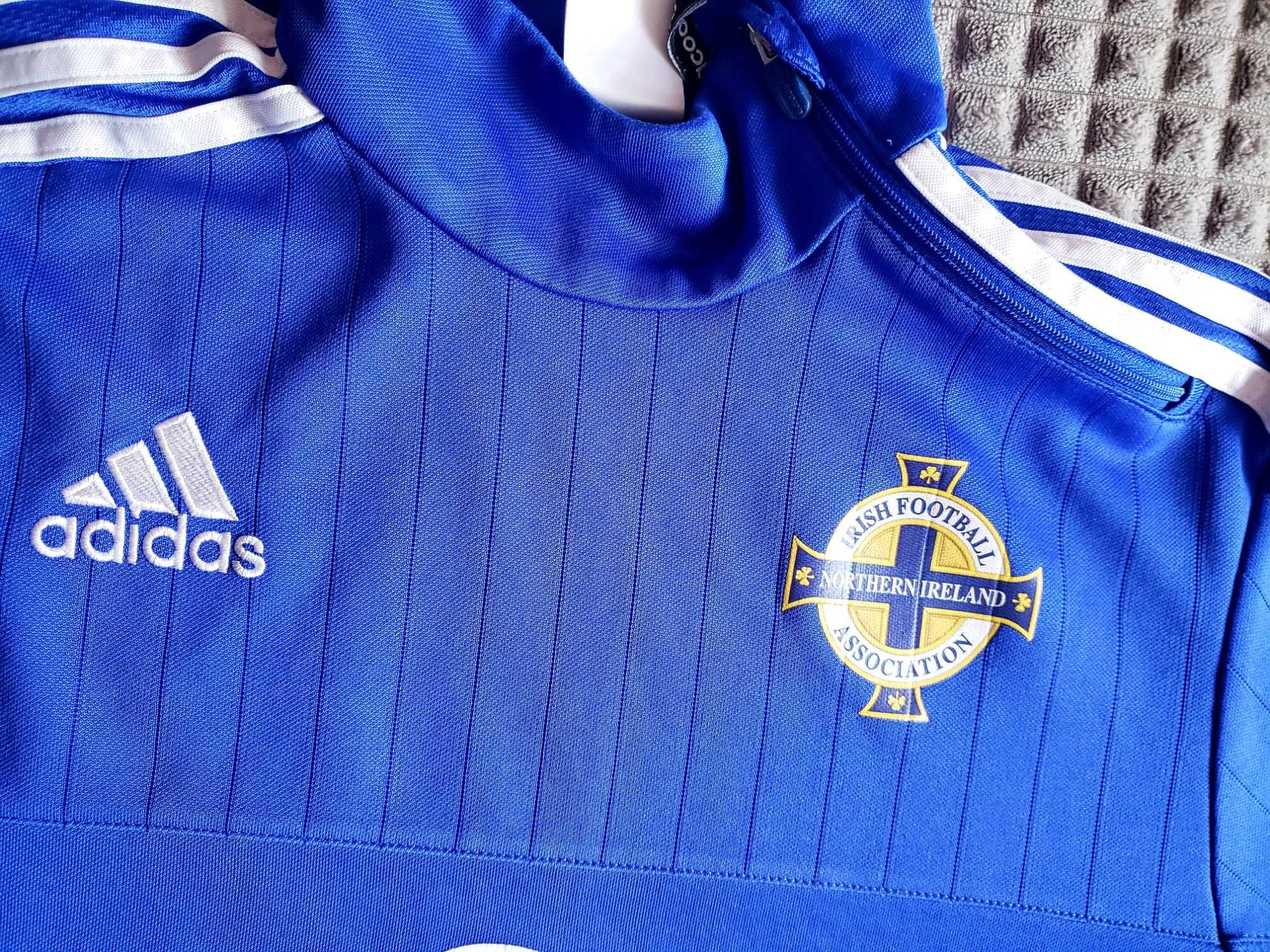 Irlandia Północna Koszulka Piłkarska Longsleeve Top Bluza Adidas S