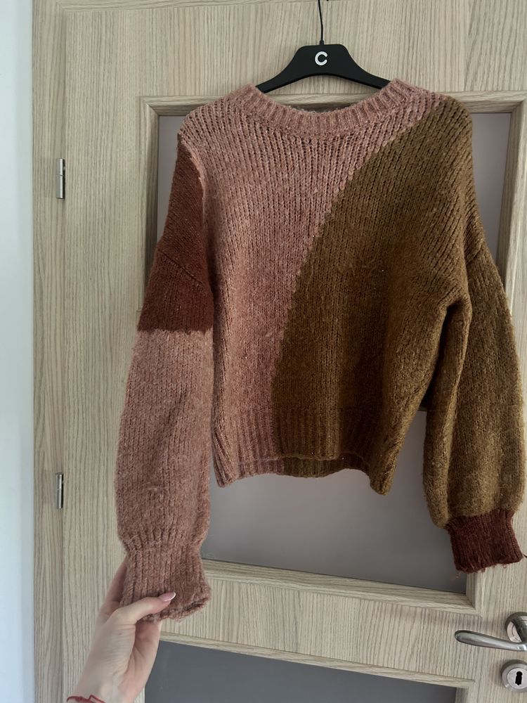 Cieply gruby sweter zara