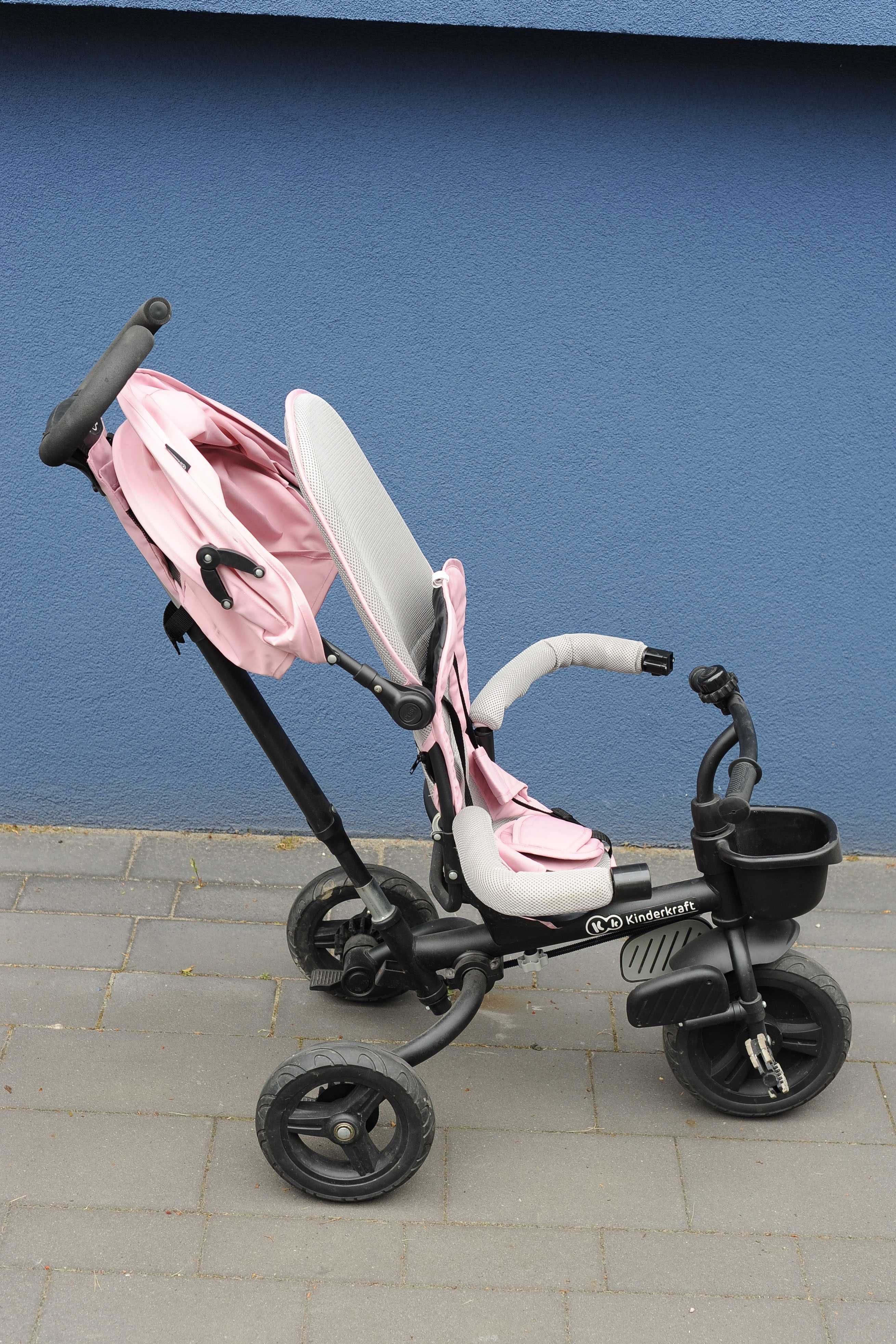 KINDERKRAFT Rowerek Trójkołowy AVEO Różowy używany rower