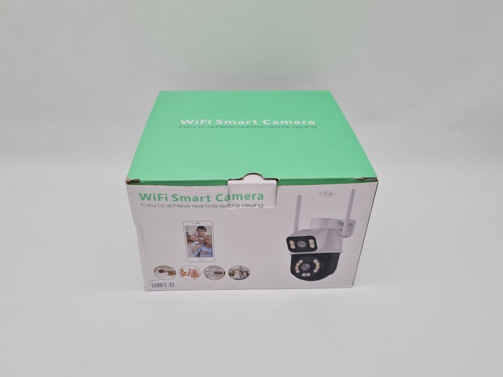 KAMERA IP DUAL ULTRA 6MP dwa obiektywy śledzenie ruchu WiFi