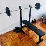 Banco musculação decathlon