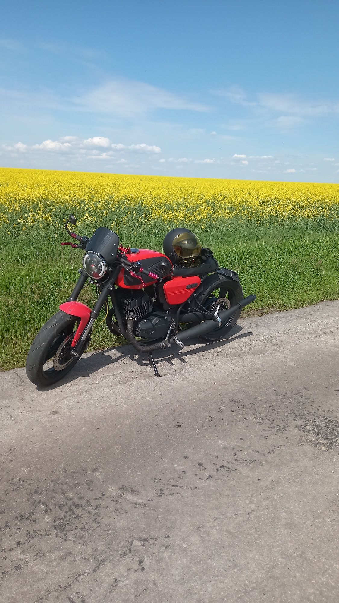 Ява 638 кастом Café racer
