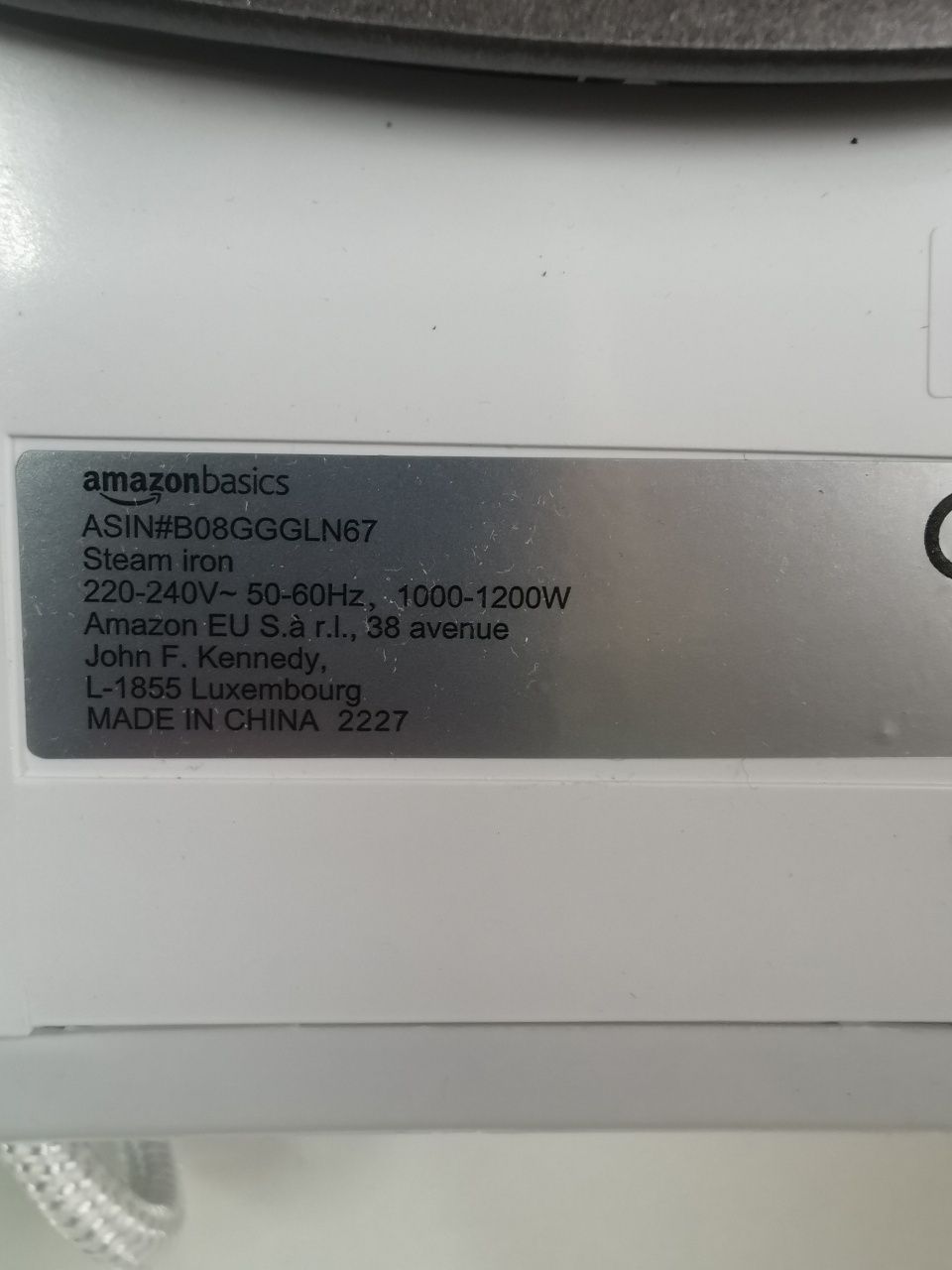 Żelazko AMAZON basics