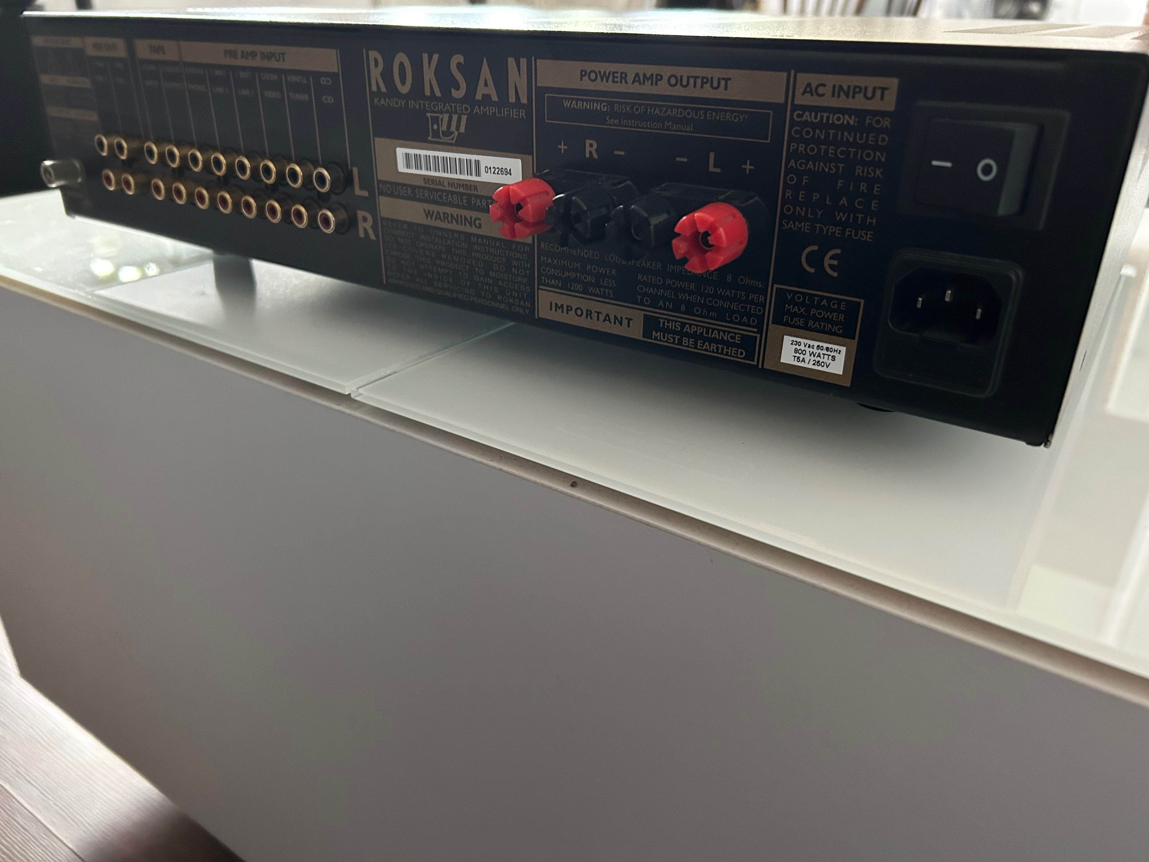 Roksan Kandy KA-1 MK3 KA-1 MkIII amplifier wzmacniacz z pilotem