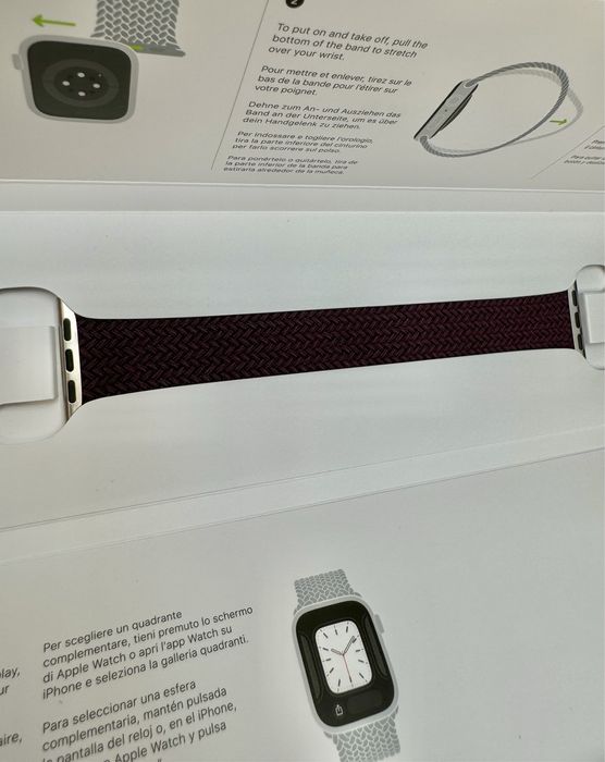 Оригінальний текстильний ремінець Solo Loop на Apple Watch