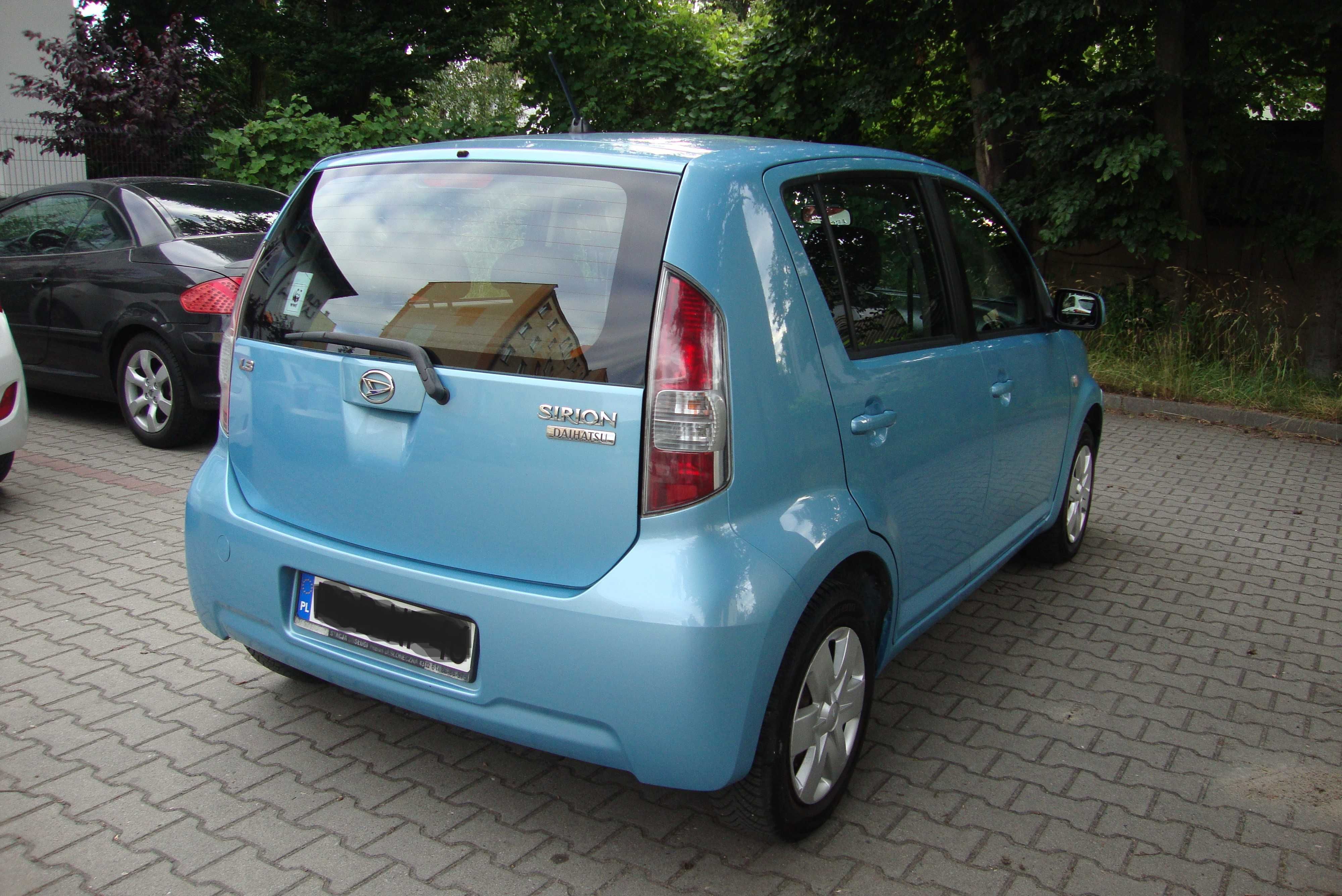 Daihatsu SIRION, benzyna 1,3, 2007r.,SUPER STAN, Możliwa zamian