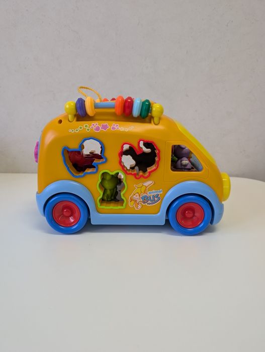 Музична іграшка Автобус-сортер