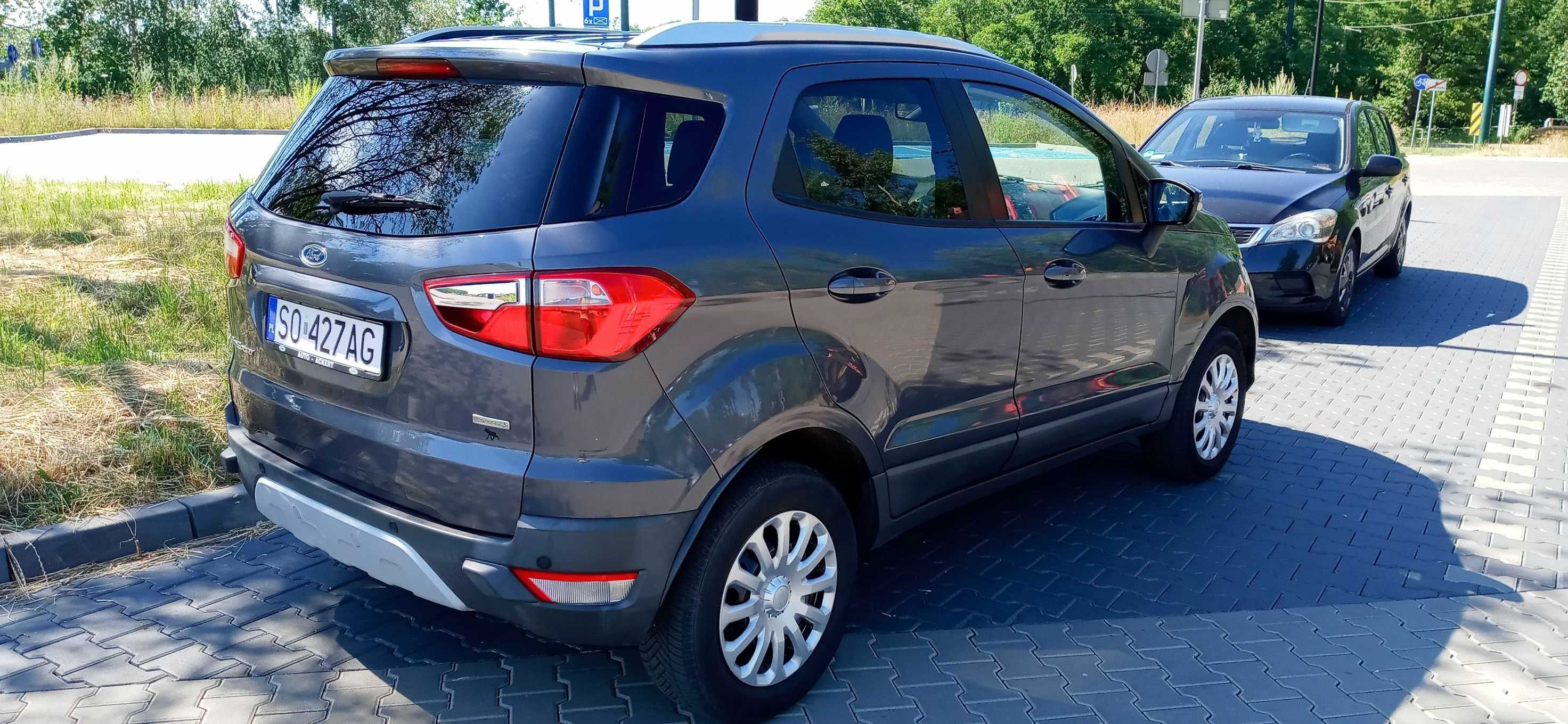 Ford EcoSport TITANIUM Zadbany LED Parktronic Keyless Sync Klimatronic