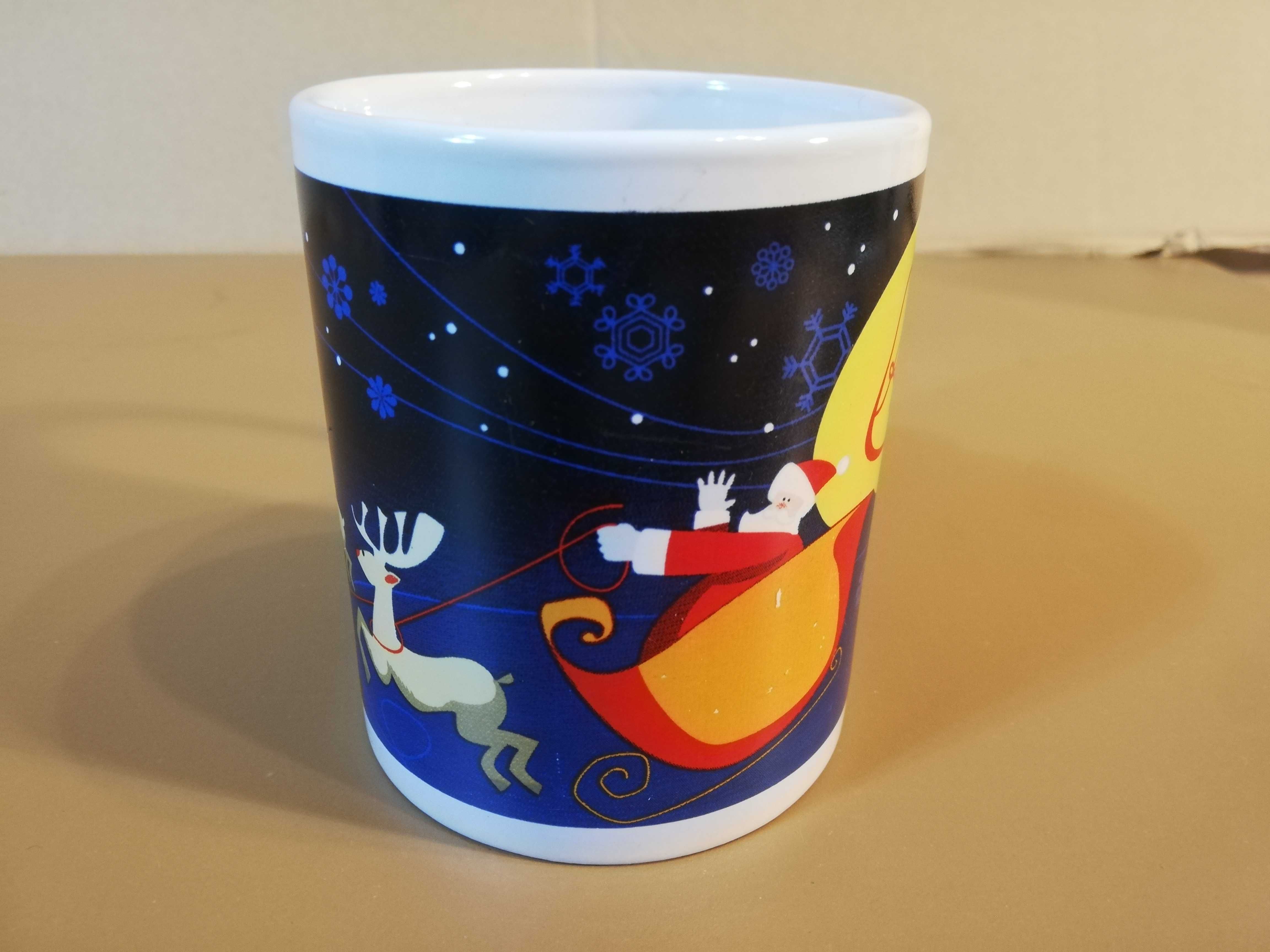 Caneca Chocolates Regina, Pai Natal no Trenó
