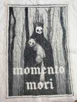 Obraz wyszyty haftem krzyżykowym "MOMENTO MORI"/handmade