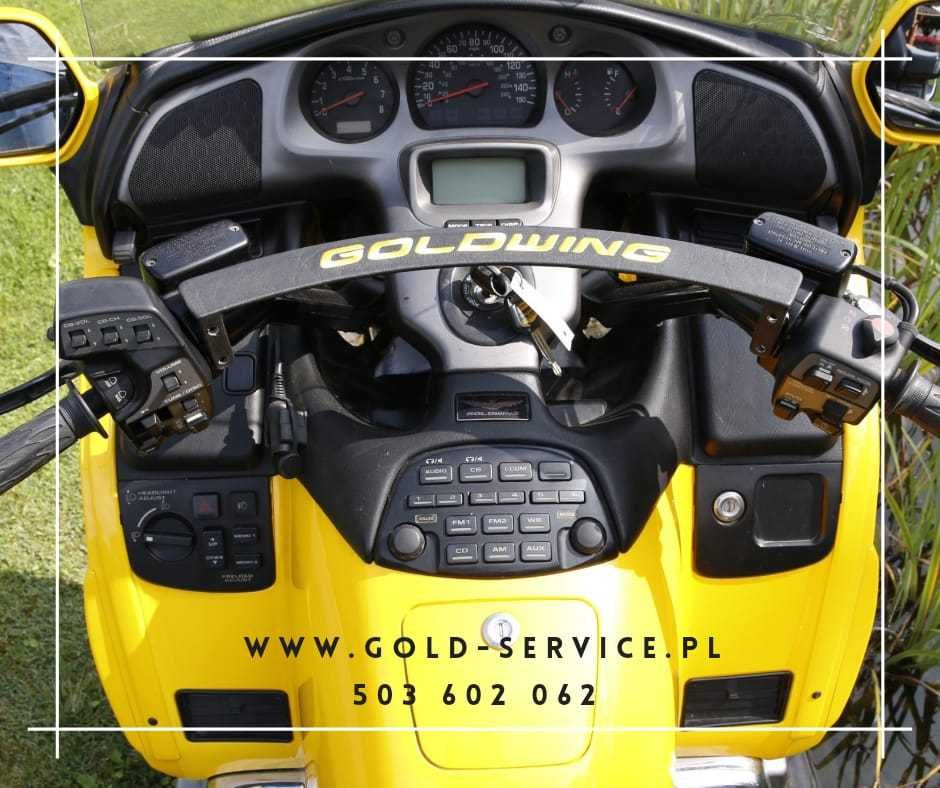 Stabilizator kierownicy, Łącznik nowy Czerwony Honda Goldwing GL 1800