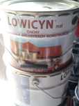Lowicyn lowikor sniezka na dach czarna biala lakier farba  grunt polif