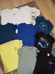 Zestaw 9 t-shirtów koszulek 4f h&m r 134