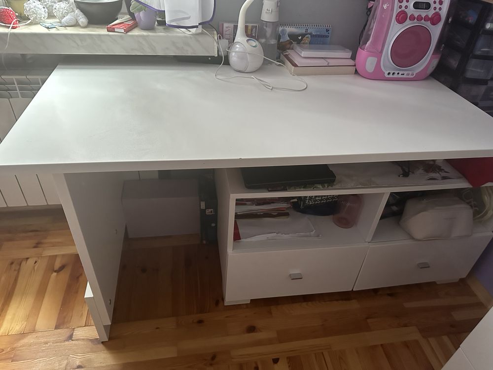 Komplet solidnych mebli mlodziezowych Meblik stan bdb