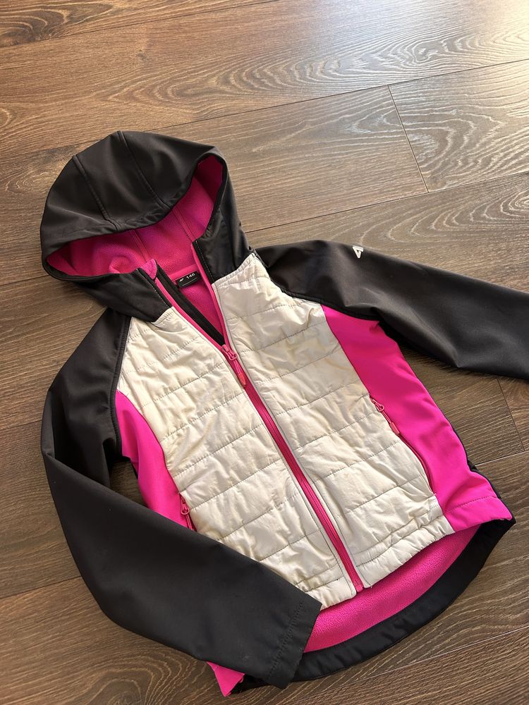 Kurtka dla dziewczynki Softshell 4f r. 146