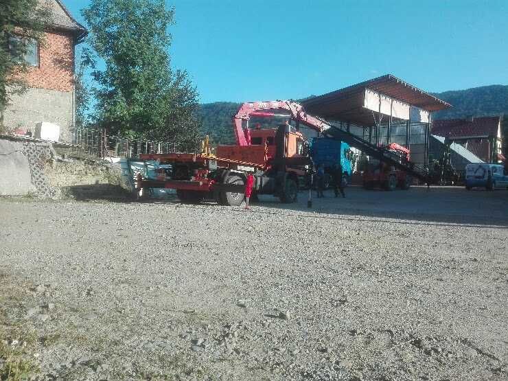 Usługi HDS dźwig żuraw podnośnik koszowy 4x4 wynajem