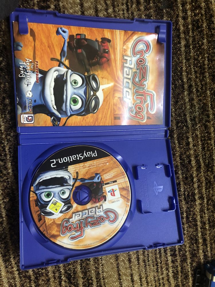 Gra na ps2 crazy frog racer