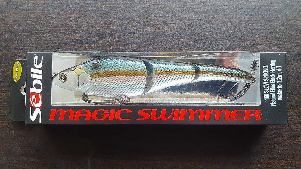 Wobler jerk SEBILE Magic Swimmer 165mm Slow Sinking - Różne kolory